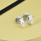 thumbnail image 4 of Venta caliente acero inoxidable 316 moda joyería partido perla pendientes, 4 of 4