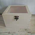 thumbnail image 1 of 2026 Glass Lid Christmas Wooden Gift Box Immortalized Flower Storage Box Collection Glass, 1 of 3