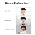 thumbnail image 4 of 1pc Otoño e Invierno Boina Brillante Boina Con Lentejuelas Moda Brillante Sombrero para Mujer, 4 of 6