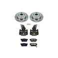 thumbnail image 2 of PowerStop Rear Stock Replacement Brake Pad and Rotor Kit with Calipers Fits: HONDA Select Models KCOE701, 2 of 5