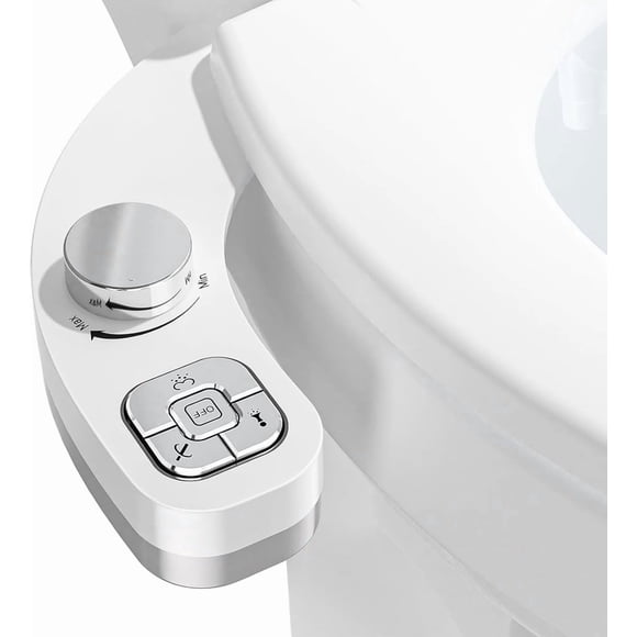 Accesorio Para Asiento De Inodoro Con Bidé De Agua Fría Con Controles De Presión