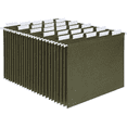 thumbnail image 3 of Jimin Hanging File Folders Letter Size - 25 Pack of Green File Folders - 1/5 Cut Tabs - Adjustable Tabs - Bulk File Folders for Filing Cabinet with Tabs - Manilla File Folders 8.5 X 11, 3 of 7