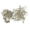 thumbnail image 1 of 50 Piezas de Plata Tibetana con Cierre de Gancho en Forma de S, Accesorios para Pendientes de Joyería de Bricolaje Zulema cierre de gancho y ojo, 1 of 5