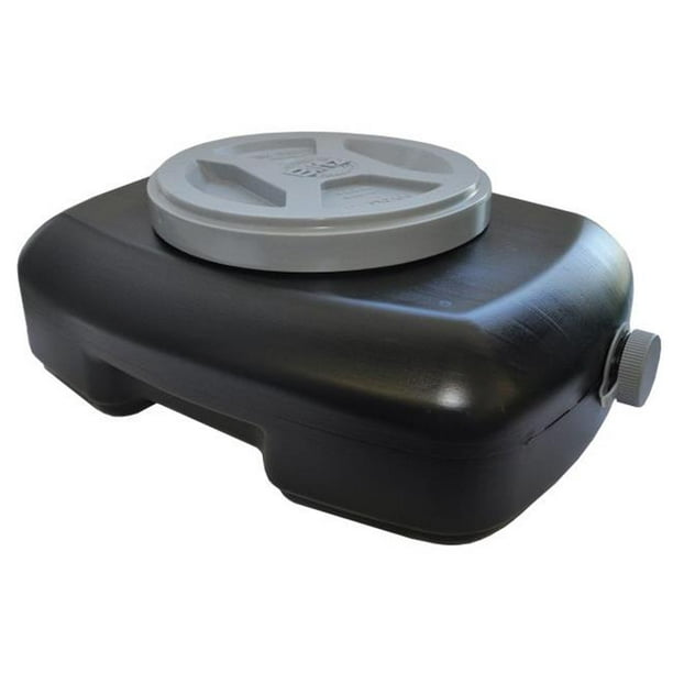Biltek Portable Oil Drain Pan with Crank Pump 15 Gallon Low Profile Oil  Change Pan for Cars, Trucks, SUVs, etc.