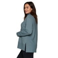 thumbnail image 4 of RBX Active Women's Plus Size Quilted Cowl Neck Pullover Tunic, 4 of 5