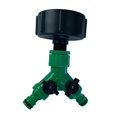 thumbnail image 2 of Adaptador de mano IBC, adaptador de de agua para grifo, conector de drenaje de de jardín, de jardín de rosca gruesa, - , Doble toque de 4 Doble toque de 4 puntos Yotijar Adaptador de tanque IBC, 2 of 4