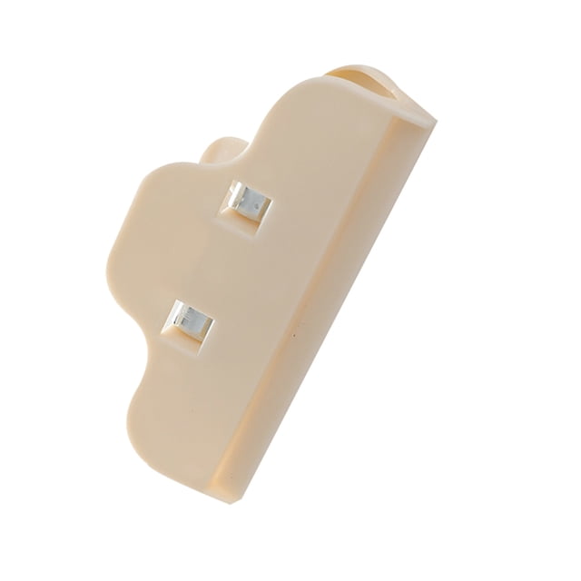Injueey Clips de sellado de grado alimenticio, 10 Uds., Clip de sellado de bolsa de plástico, herramienta de sellado de bolsa de aperitivos de té y Organizadores de utensilios de cocina beige Injueey JJ20960-02
