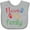 AC-Heather Grey, variant on Inktastic I Love My Family Boys or Girls Baby Bib