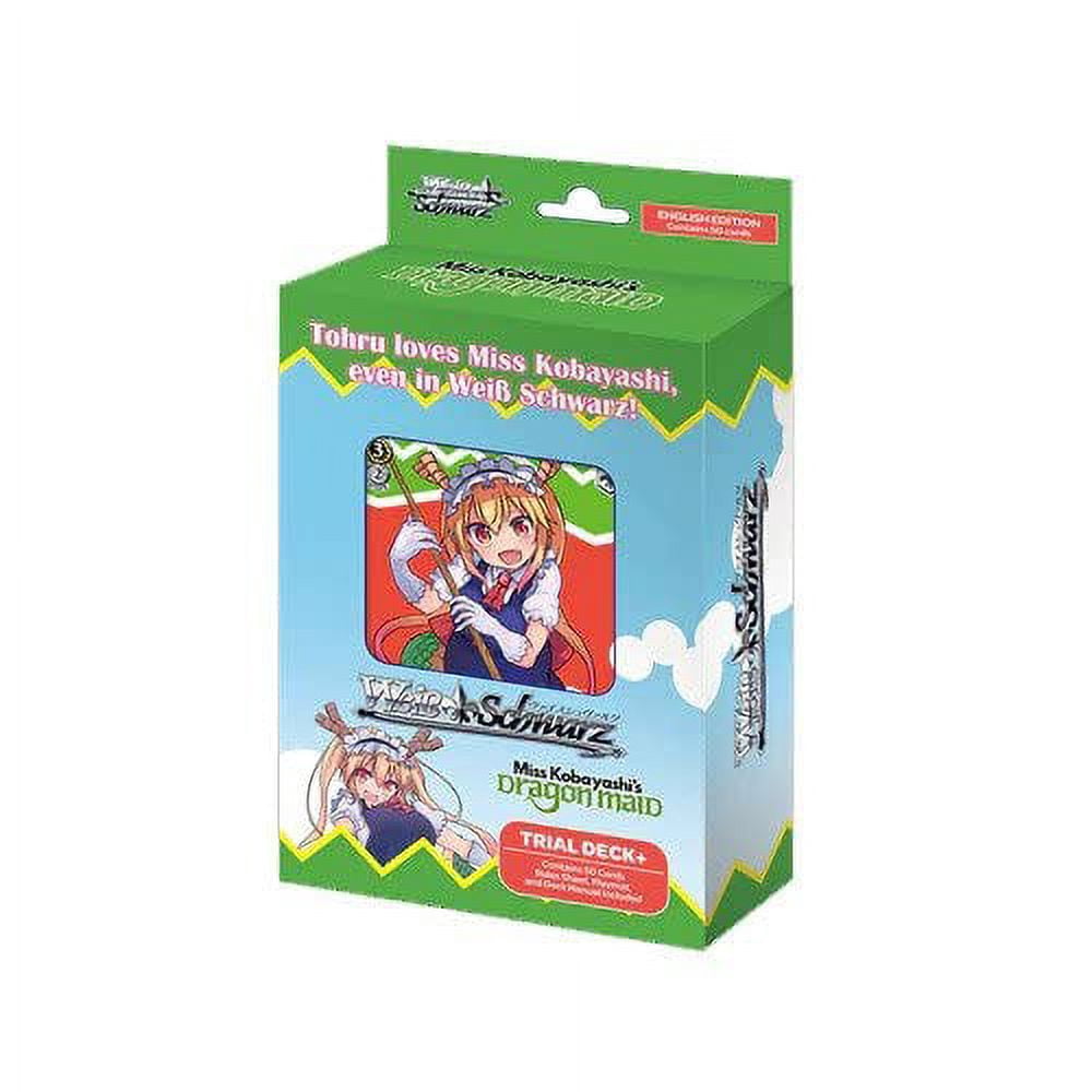 miss kobayashi's dragon maid booster box Amazon.com: Weiss Schwarz English First Edition Trading Card Games : Toys & Games received manga now has 12 volumes and is ongoing Bushiroad Weiss Schwarz Miss Kobayashi's