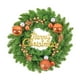 thumbnail image 1 of Corona navideña para puerta, colección de guirnaldas de agujas de pino artificiales, vegetación para bodas Bola de cobre de 40 x 8 cm, 1 of 9