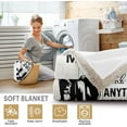thumbnail image 6 of Yibo Gifts for Son from Mom Fathers Day Birthday Gifts to My Son Blanket Boys Christmas Valentines Day Gifts for Him Love Son Letters Printed Soft Flannel Blanket for Bed Couch, 6 of 7