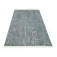 thumbnail image 2 of Prashanti Geometric Grey Velvet Area Rugs for Living Room Washable Rugs Boho Moroccan Area Rug Soft Neutral Geometric Bohemian Distressed Indoor Rug for Bedroom Dining Room Office Nonslip Rug, 2 of 8