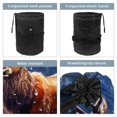 Portable Drawstring Foldable Travel Shower Wash Bags Mesh Bags Laundry
