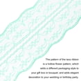 thumbnail image 4 of Unique Bargains 1.8' Wide 11 Yard Lace Ribbon Floral Pattern Light Green Lace Trim Ribbon for Gift Wrapping, Wedding Decor, 4 of 6