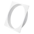 thumbnail image 4 of Unique Bargains 12Inch Duct Connector Flange ABS Plastic Air Outlet Inlet Hose Pipe Adaptor for Ventilation System, 4 of 4