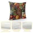 thumbnail image 4 of Orinice Fruit Wine Bird Graphic Decorative Cushion Throw Pillow Cover for Home Couch Living Room Bed Sofa - Printed on Both Sides 1PC 20x20in, 4 of 5