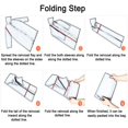 thumbnail image 3 of HLONK Ponchos de Pluie pour Adultes Réutilisables 2 Pcs Imperméables d'Urgence pour Femmes Hommes avec Capuche et Cordon, 3 of 7