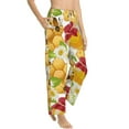 thumbnail image 2 of Bingfone Pajamas For Women,Bees Honeycomb Pajama Pants With Pockets-Small, 2 of 9