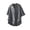 Grey, variant on Men's T Shirt Summer Casual Short Sleeve Soft Knit Solid Color With Fishbone Collar Design Pullover Shirts Lightweight For Everyday Comfortable Loose Fit Wear