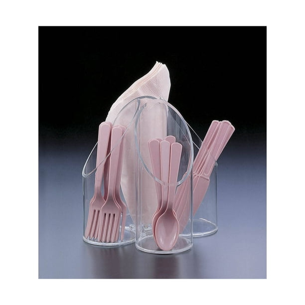 Acrylic Lucite BUFFET/KITCHEN UTENSIL CADDY