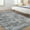 Grey, variant on FairOnly 10'x13' Brown Oriental Washable Area Rugs for Living Room Vintage Distressed Non Shedding Bathroom Rugs Family Room Area Rug Indoor Floor Carpet