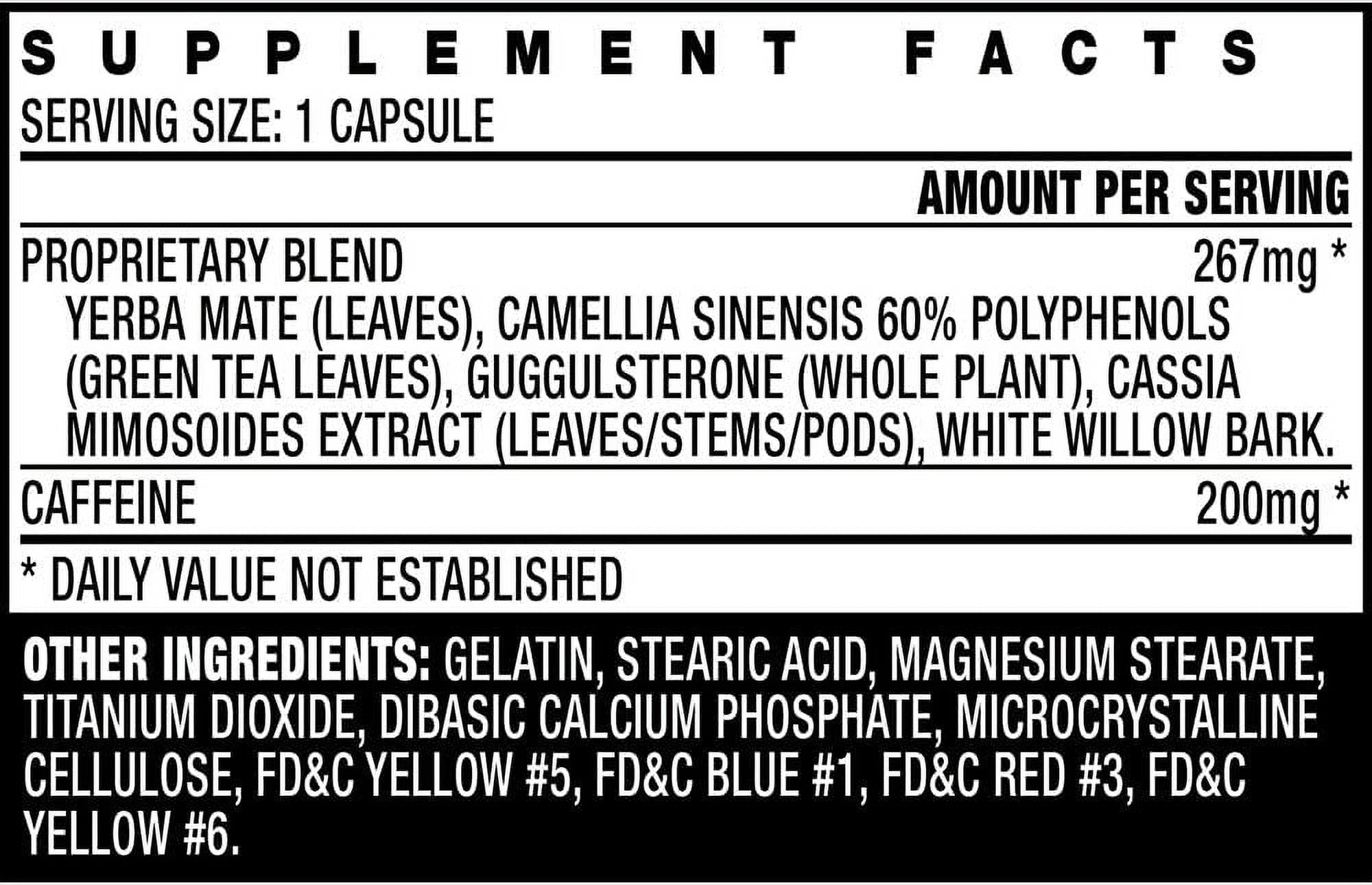 Stacker 2 Dietary Supplements, Energy and Metabolism Booster, 100 Ct