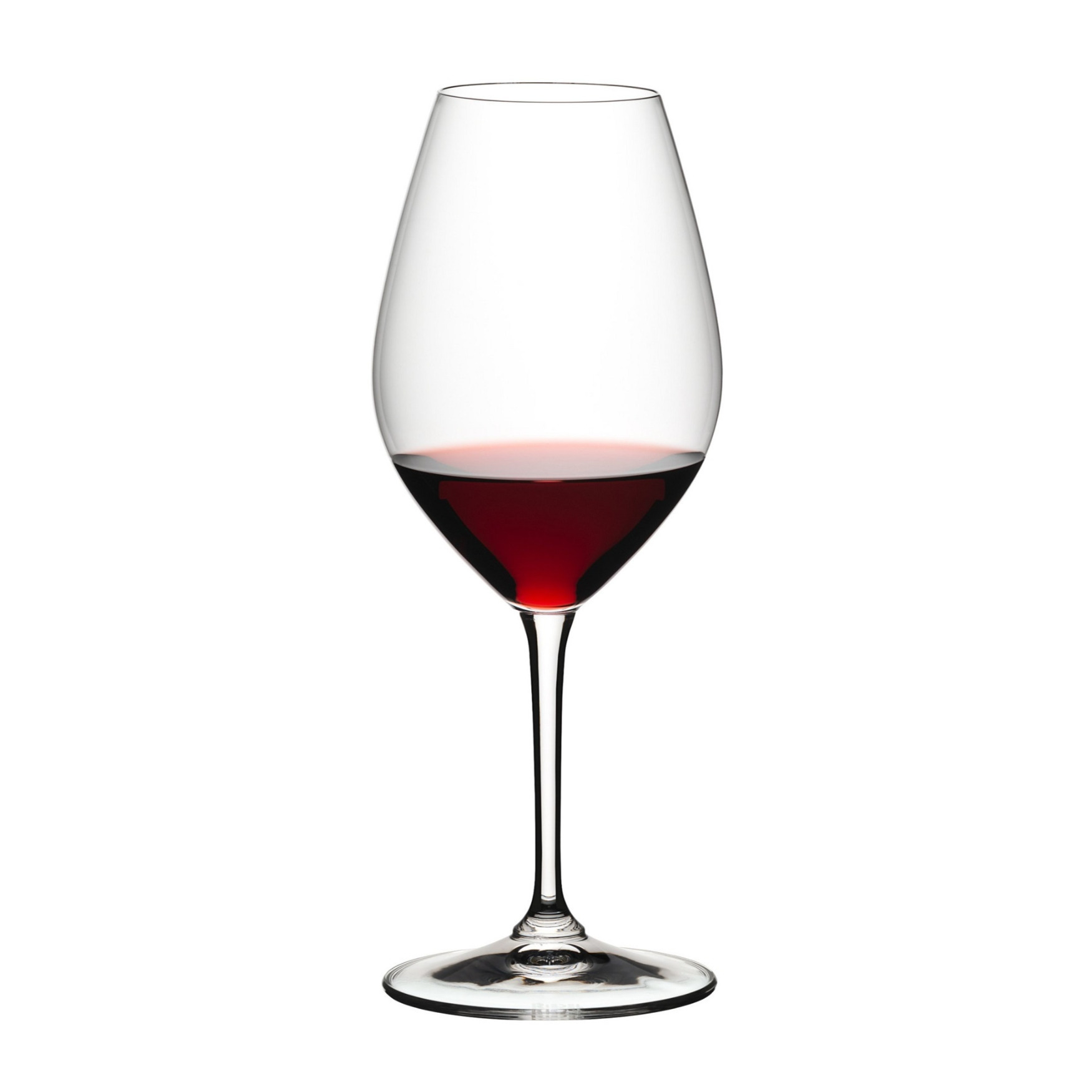 Riedel Wine Friendly Riedel 002, Red Wine Stemmed Crystal Glasses, 2 Pieces