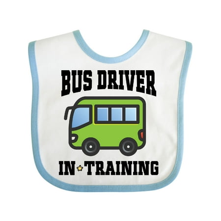 

Inktastic Bus Driver in Training Gift Baby Boy Bib