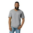 thumbnail image 2 of Gildan Soft Style V-Neck SpGry, 2 of 2