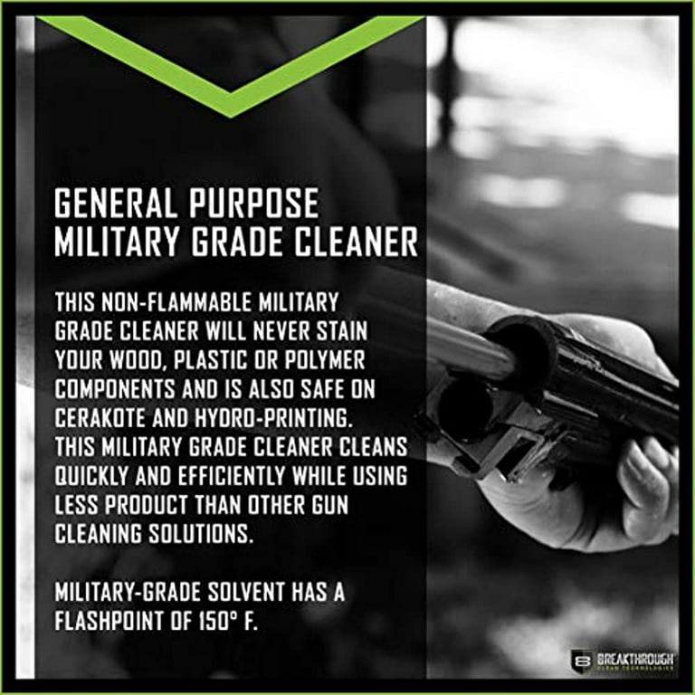 Breakthrough Clean Technologies Military Grade Solvent One 16 oz Spray  Bottle [FC-852712005046] - Cheaper Than Dirt