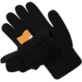 thumbnail image 3 of Men Women Soft Knit Cold Weather Gloves Cute Fox Panda Patchwork Winter Thermal Mittens, 3 of 7