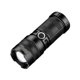 thumbnail image 1 of Wosthever Linterna eléctrica ABS de aleación de aluminio, portátil, de mano, con zoom, boca grande, interruptor de botón de visualización de Iluminación y accesorios, 1 of 6