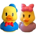 thumbnail image 1 of Juguetes de baño Rubber Duck Just Play Donald The Duck y Daisy 3, 1 of 2