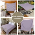 thumbnail image 6 of Purple Solid Color Tapestry for Bedroom Wall Hanging Tapestry, Aesthetics Contemporary Luxury Ceiling Backdrop Tapestries Poster Blanket Wall Decor for Teens Room Living Room Dorm 59" x 79", 6 of 8