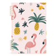 thumbnail image 7 of FORMRS 1-Subject Spiral Notebook 8" x 5" College Ruled 60 Refillable Sheet A5 Hard Cover, Flamingo Pattern, 7 of 7