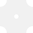 thumbnail image 4 of 14"OD x 2"ID x 4 1/2"C x 1"P Haus Architectural Grade PVC Contemporary Ceiling Medallion, 4 of 11