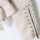 thumbnail image 5 of Chaqueta de Moto Minnieouse Mujer Cuero Blanco METRO, 5 of 6