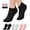 03 Gray/Black/Pink, variant on Yoga Socks with Grips for Women,Non-slip Socks for Ballet Barefoot,Workout,Hospital,grip,Athletic Socks