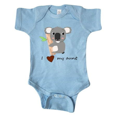 

Inktastic koala (i love my aunt) Gift Baby Boy or Baby Girl Bodysuit