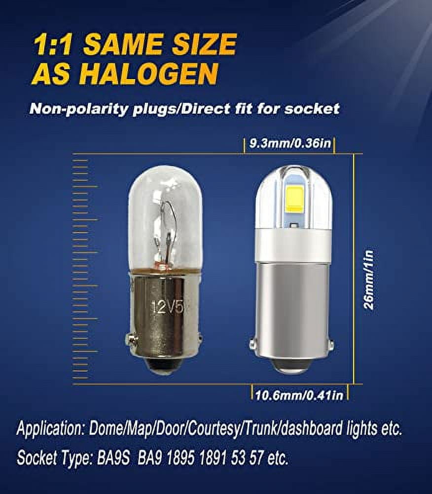 Interlook LED car bulb LED BA9S 3 SMD 7014 H6W - merXu - Negotiate prices!  Wholesale purchases!