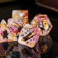 thumbnail image 4 of Cusdie 7-Die DND Dice, Polyhedral Dice Set Filled with Animal, for Role Playing Game Dungeons and Dragons D&D Dice MTG Pathfinder, 4 of 5