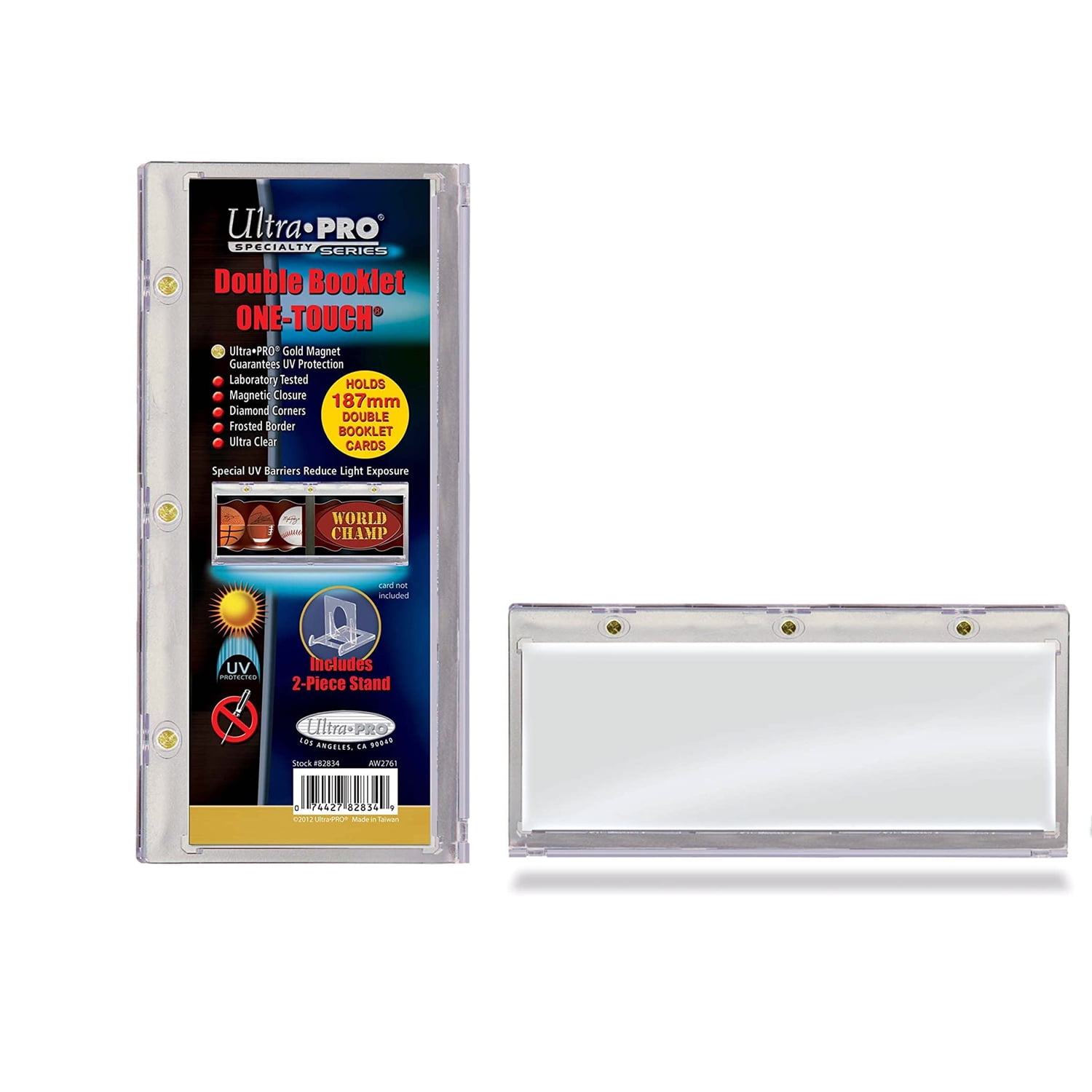 Ultra Pro 187mm Double Booklet Magnetic One-Touch Book Card