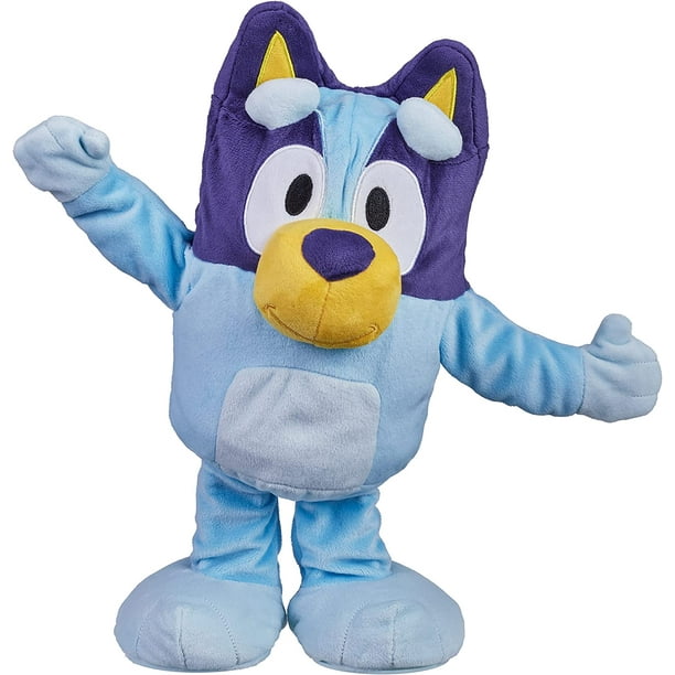 Bluey Dance and Play 14" Animated Plush Over 55 Phrases and Songs