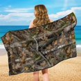 thumbnail image 6 of XYZCANDO Forest Camouflage Print Sport Towel Seat Cushion, Keeps Car Seats Clean Seats Protectors Durable Breathable for SUV Trucks, 6 of 11