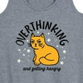 thumbnail image 3 of Instant Message - Overthinking and Getting Hangry - Women's Racerback Tank Top, 3 of 6