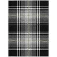 thumbnail image 4 of HomeRoots 596312 8 x 10 ft. Black, Gold & Gray Plaid Washable Indoor & Outdoor Rectangle Area Rug, 4 of 5