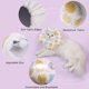 thumbnail image 2 of Collar de gato E, lindo cono de recuperación de flores para gatos Collar de cono de gato Cono de cuello de gato ajustable suave Cono cómodo para gatos Cachorros Collar isabelino después de Su, 2 of 5