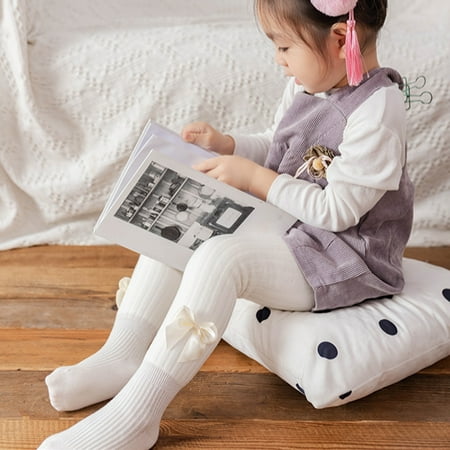 

Toddler Pants White Plucked Thickened Autumn/Winter Bow Tie Korean Version Baby Leggings Toddler Girl Jeans M Get Well Gifts For Men