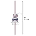 thumbnail image 2 of Decoraciones de Primavera para el Hogar Pascua Fresco Conejo Puerta Marco Guirlanda Dibujos Animados Conejos con Gafas de Sol Tejido Cinta Caprichosa Primavera Puerta Decoración para la Entrada Del Ho, 2 of 9