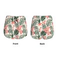 thumbnail image 3 of Salouo Lilies Flowers Print Women's 2 in 1 Running Shorts Double-Layer Shorts Athletic Workout Gym Yoga Shorts Running Shorts for Women-Medium, 3 of 7